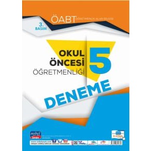 ÖABT Okul Öncesi Öğretmenliği - Öğretmenlik Alan Bilgisi - 5 Deneme