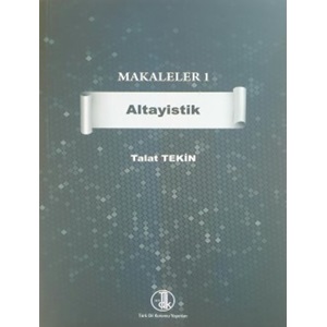 Makaleler 1 - Altayistik