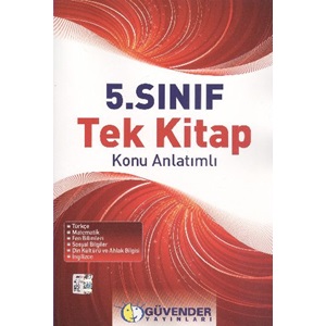 GÜVENDER 5 SINIF TEK KİTAP KONU ANLATIM (YENİ)