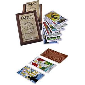 Tarot 78 Kart ve Kitap (Ahşap Kutulu)