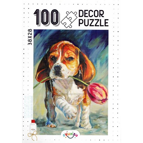 Decor Puzzle Sevimli Köpek (100 Parça)