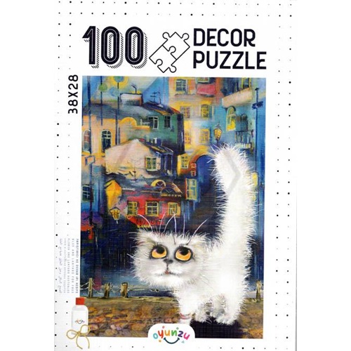 Decor Puzzle Kedi (100 Parça)
