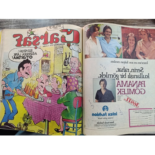 Çarşaf Dergisi 3 ocak 1979 İle 8 Ağustos 1979 Arası ciltli