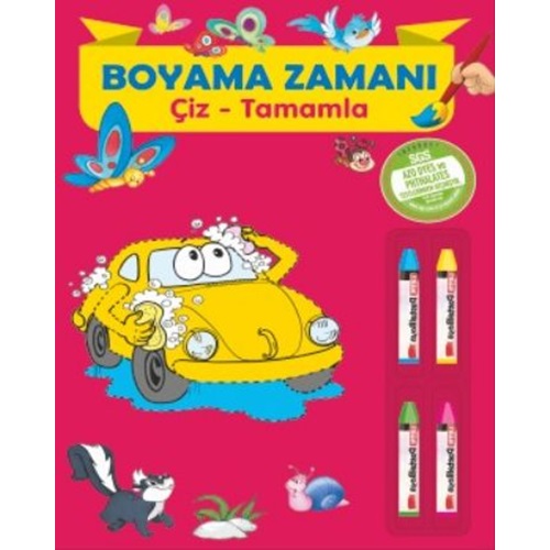 Boyama Zamanı Çiz Tamamla