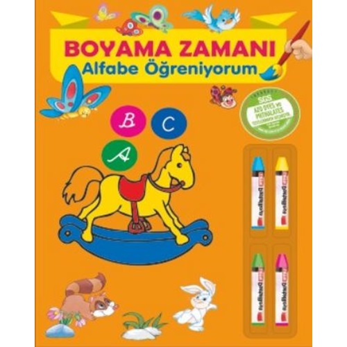 Boyama Zamanı Alfabe Öğreniyorum