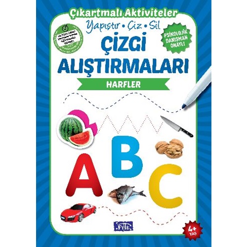 Harfler Çizgi Alıştırmaları