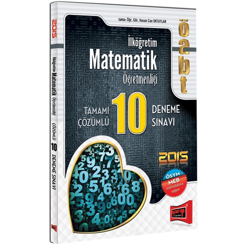2015 Yargı ÖABT İlköğretim Matematik Tamamı Çözümlü 10 Deneme
