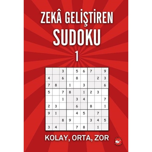 Zeka Geliştiren Sudoku - 1 Kolay - Orta Zor