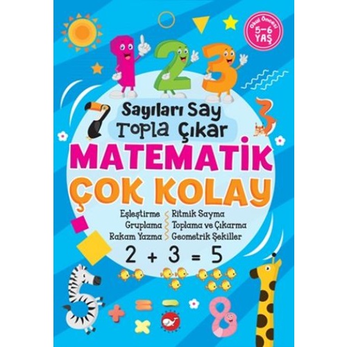 Sayıları Say Topla Çıkar Matematik Çok Kolay