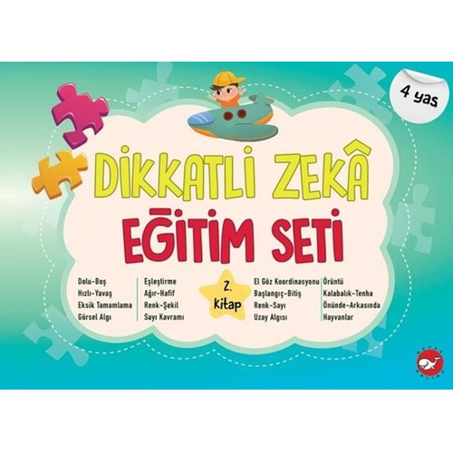 Dikkatli Zeka Eğitim 2. Kitap - 4 Yaş