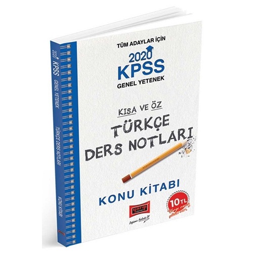 Yargı 2020 KPSS Türkçe Kısa ve Öz Ders Notları