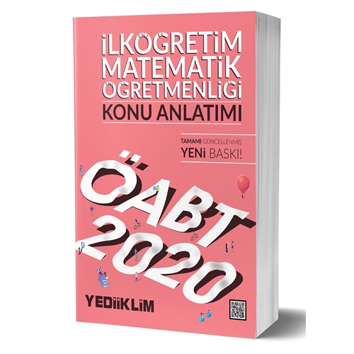 Yediiklim 2020 KPSS ÖABT İlköğretim Matematik Öğretmenliği Konu Anlatımı