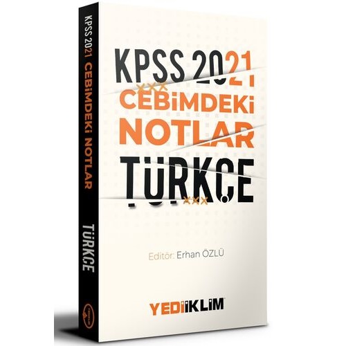 2021 Yediiklim Kpss Cebimdeki Notlar Türkçe