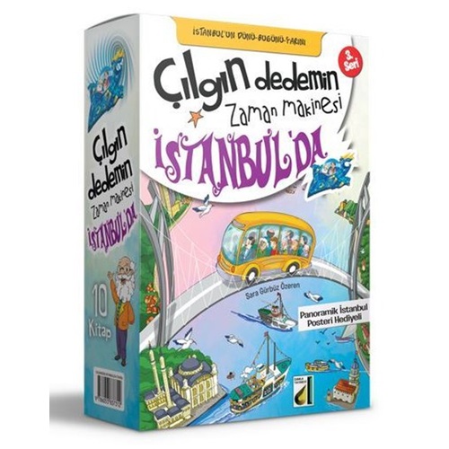 Çılgın Dedemin Zaman Makinesi İstanbulda 10 Kitap Takım