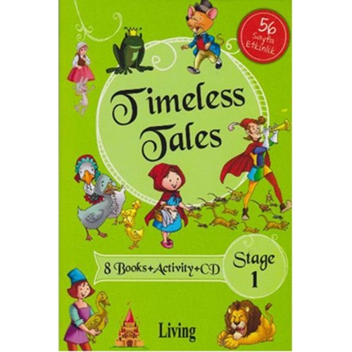 Timeless Tales Stage 1 8 Books Activity Cd