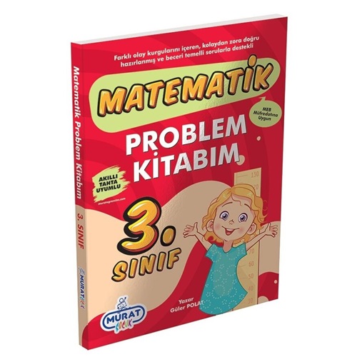 Murat 3. Sınıf Matematik Problemler Kitabım