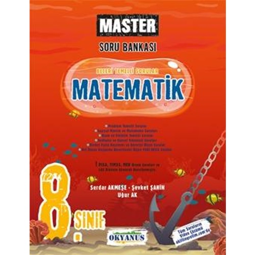 8. Sınıf Master Matematik Soru Bankası
