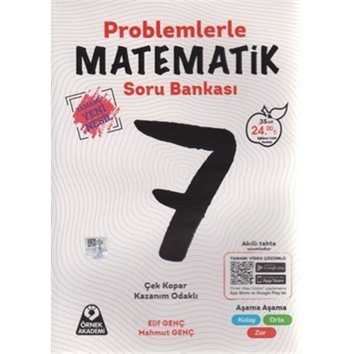 Örnek Akademi 7. Sınıf Problemlerle Matematik Soru Bankası