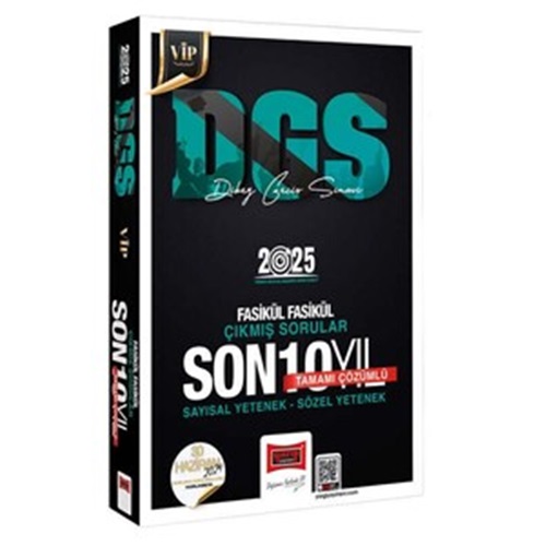 2025 Yargı DGS Vip Tamamı Çözümlü Sayısal-Sözel Yetenek Fasikül Fasikül Son 10 Yıl Çıkmış Sorular