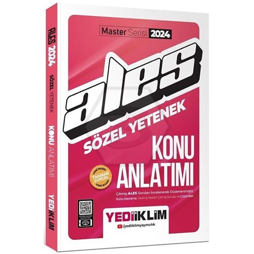 2024 Yediiklim Ales Sözel Yetenek Konu Anlatımı