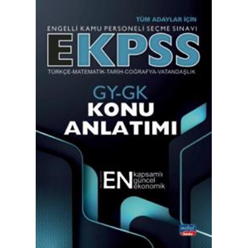 E-KPSS GY-GK KONU ANLATIMI / Türkçe-Matematik-Tarih-Coğrafya-Vatandaşlık