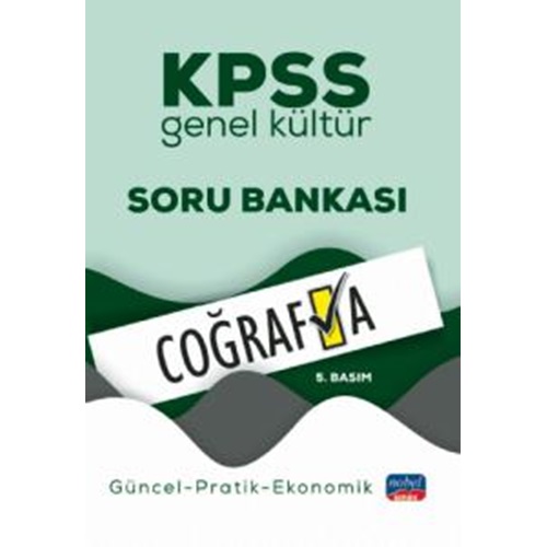 KPSS Genel Kültür COĞRAFYA Soru Bankası / Güncel-Pratik-Ekonomik