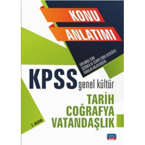 KPSS Genel Kültür – Tarih – Coğrafya - Vatandaşlık / Konu Anlatımı