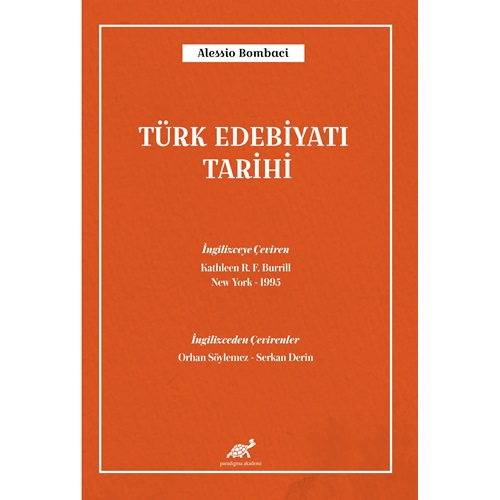 Türk Edebiyatı Tarihi Alessio Bombaci