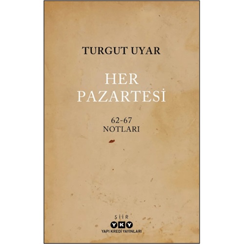 Her Pazartesi 1962 67 Notları