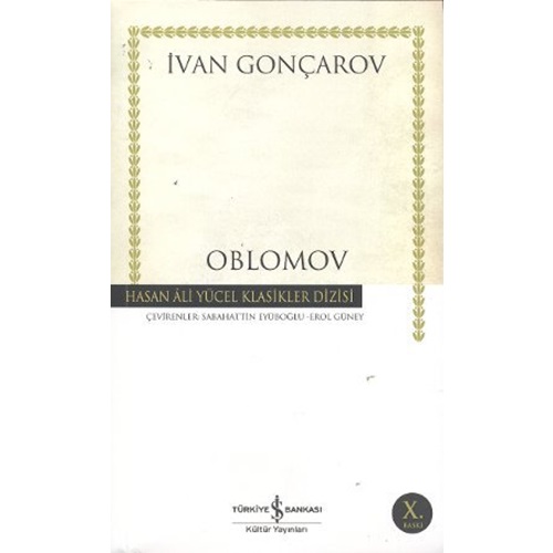 Oblomov Hasan Ali Yücel Klasikleri