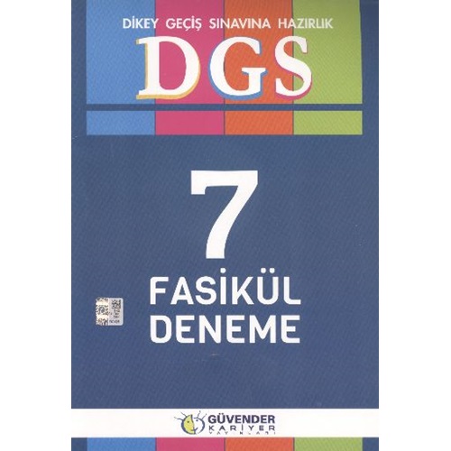 GÜVENDER DGS 7 FASİKÜL DENEME