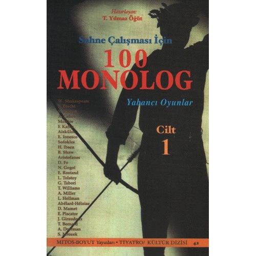 Sahne Çalışması İçin 100 Monolog Cilt 1