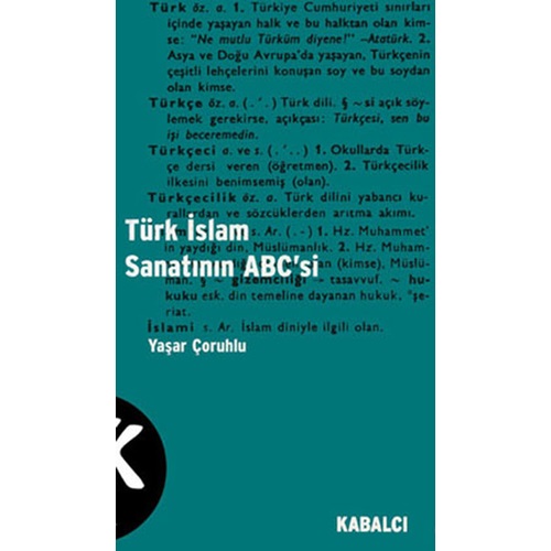 Türk İslam Sanatının ABC'si