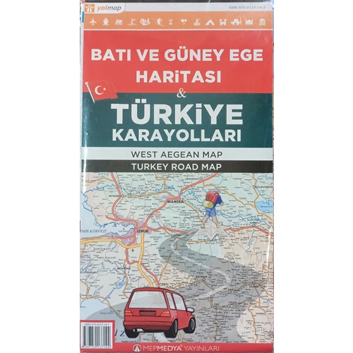 Batı Ve Güney Ege Haritası Türkiye Karayolları Haritası