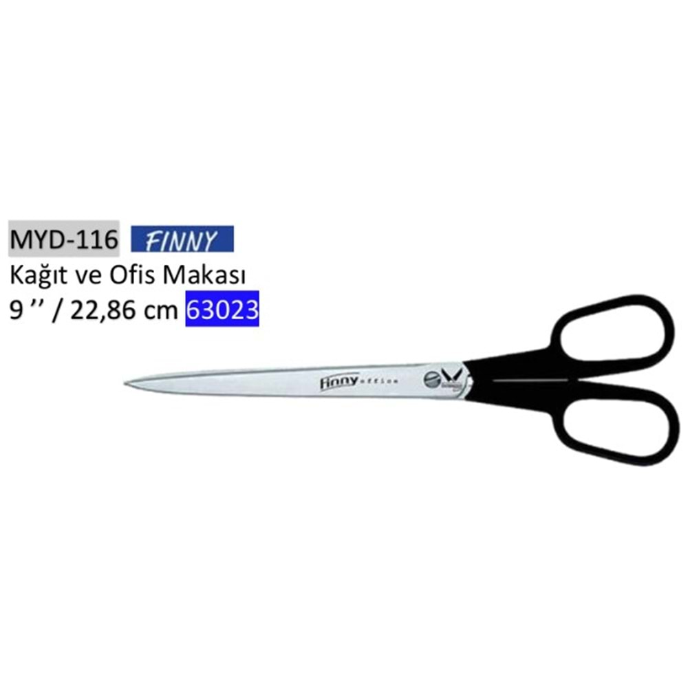 MYD-116 63023 Kağıt ve Ofis Makası 09 Inch 22.86 cm Made in Germany