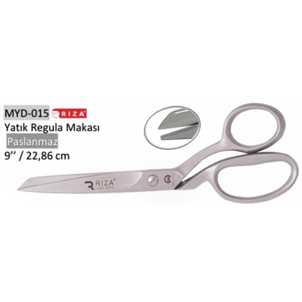 MYD-015 Yatık Regula Makası Paslanmaz 09 Inch 22.86 cm