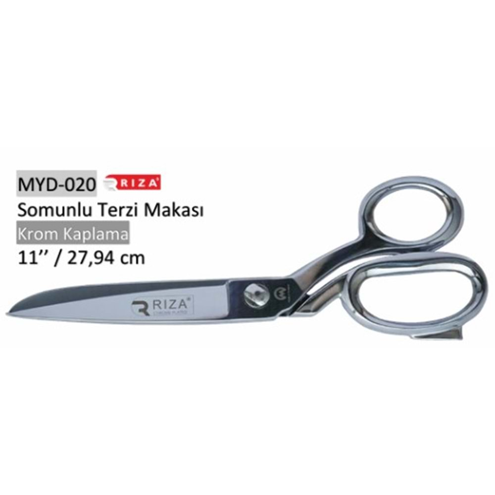 MYD-020 Somunlu Terzi Makası Krom Kaplama 11 Inch 27.94 cm