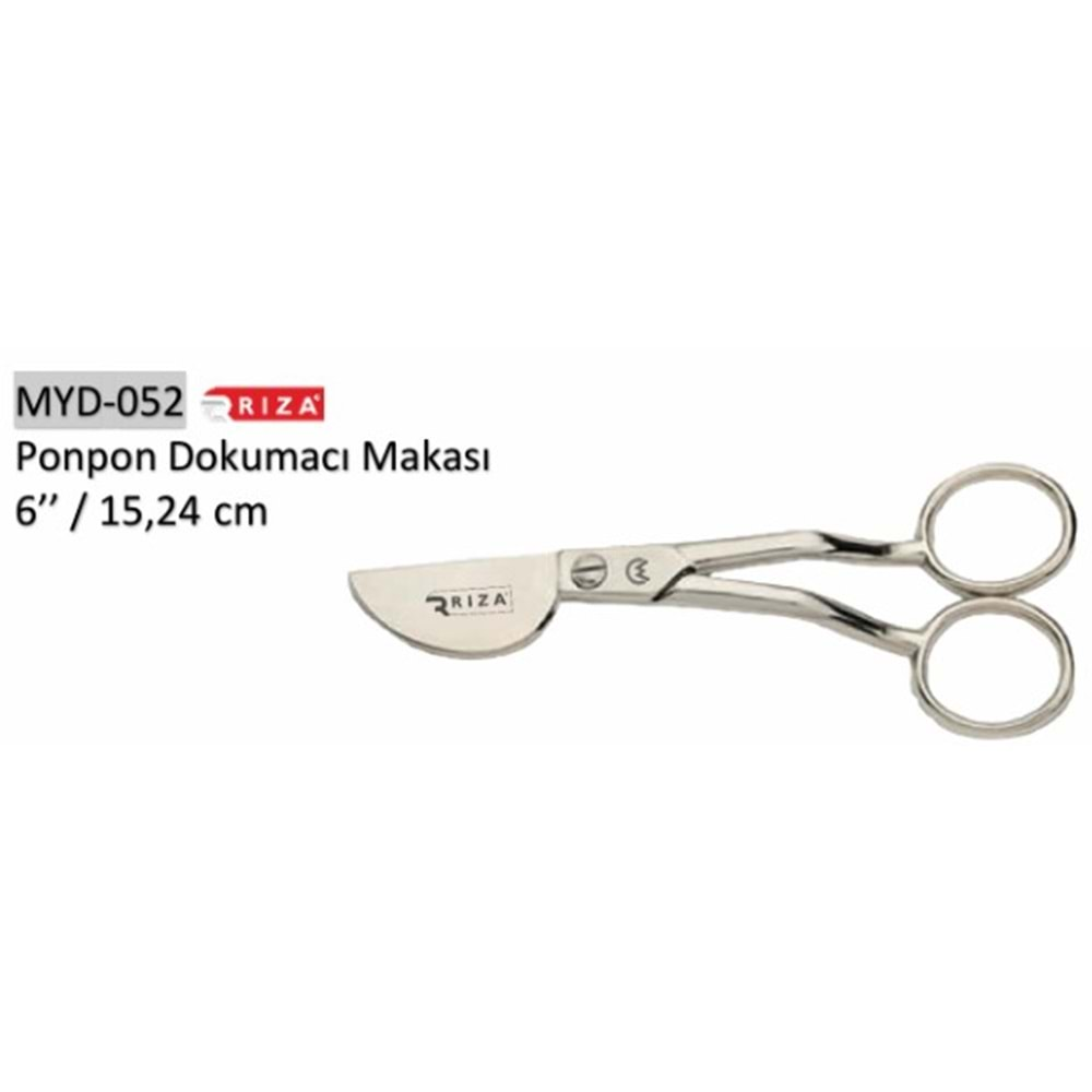 MYD-052 Ponpon Dokumacı Makası 06 Inch 15.24 cm