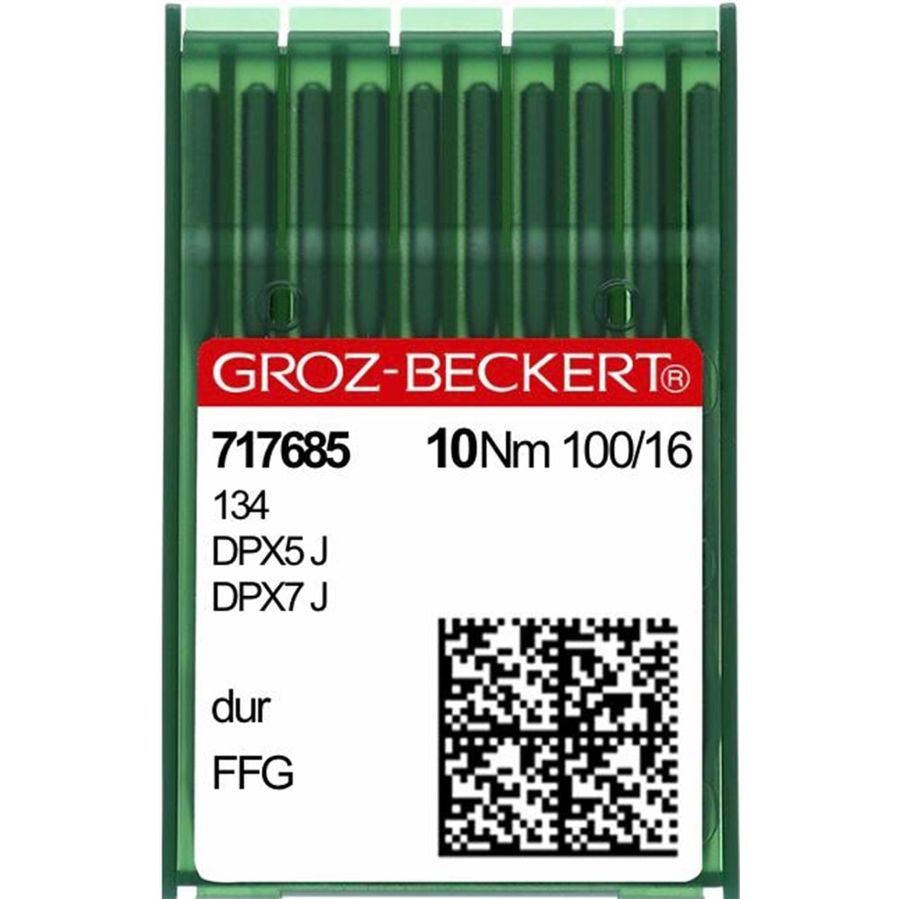 DPX5-100/16, 717685 Düz Makine Kalın Dip İğne, 134, Dpx5, 135x5, 135x7, Sistem : FFG/SES