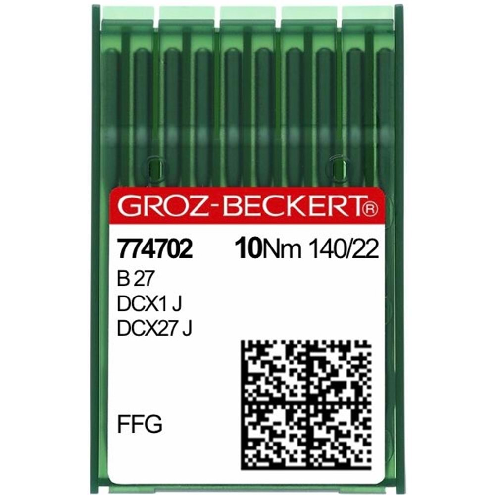 DCX27-140/22, 774702 Overlok Makinesi İğnesi, B27, 81x1, DCx27, DCx1, Sistem : FFG/SES