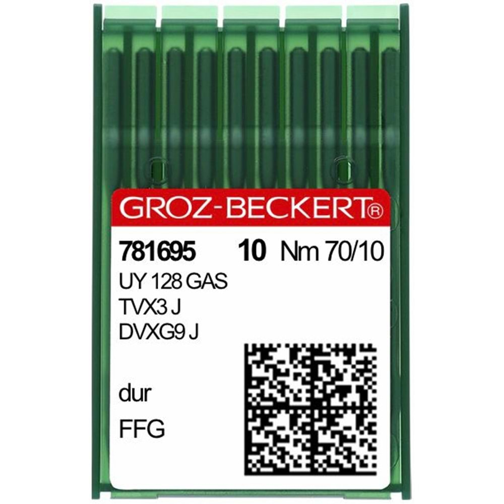 UYX128 GAS-70/10 781695 Reçme Makinesi İğnesi UY 128 GAS UY 128 GBS Sistem FFG Made in Germany