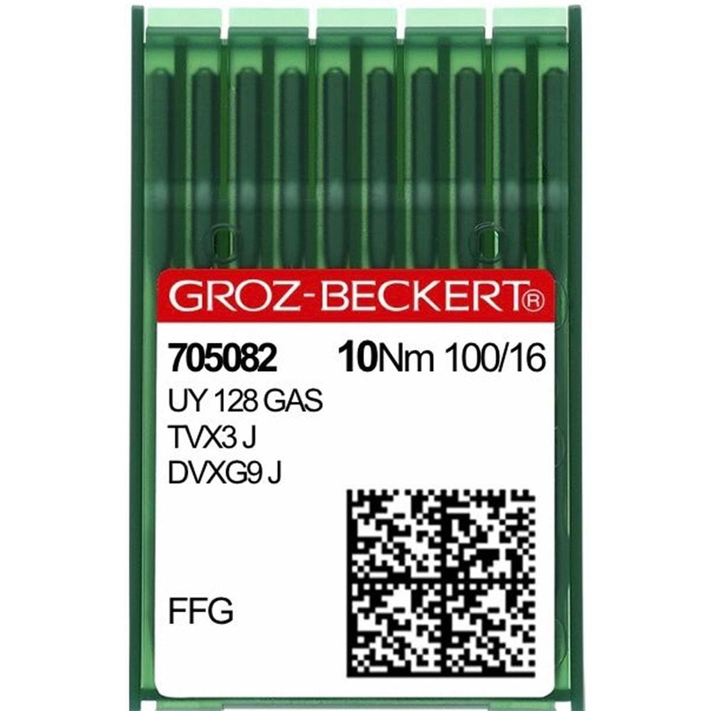 UYX128 GAS-100/16 705082 Reçme Makinesi İğnesi UY 128 GAS UY 128 GBS Sistem FFG Made in Germany