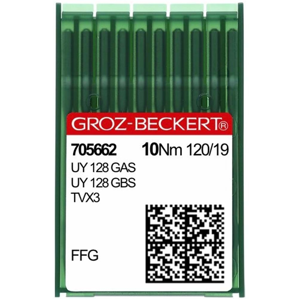 UYX128 GAS-120/19 705662 Reçme Makinesi İğnesi UY 128 GAS UY 128 GBS Sistem FFG Made in Germany