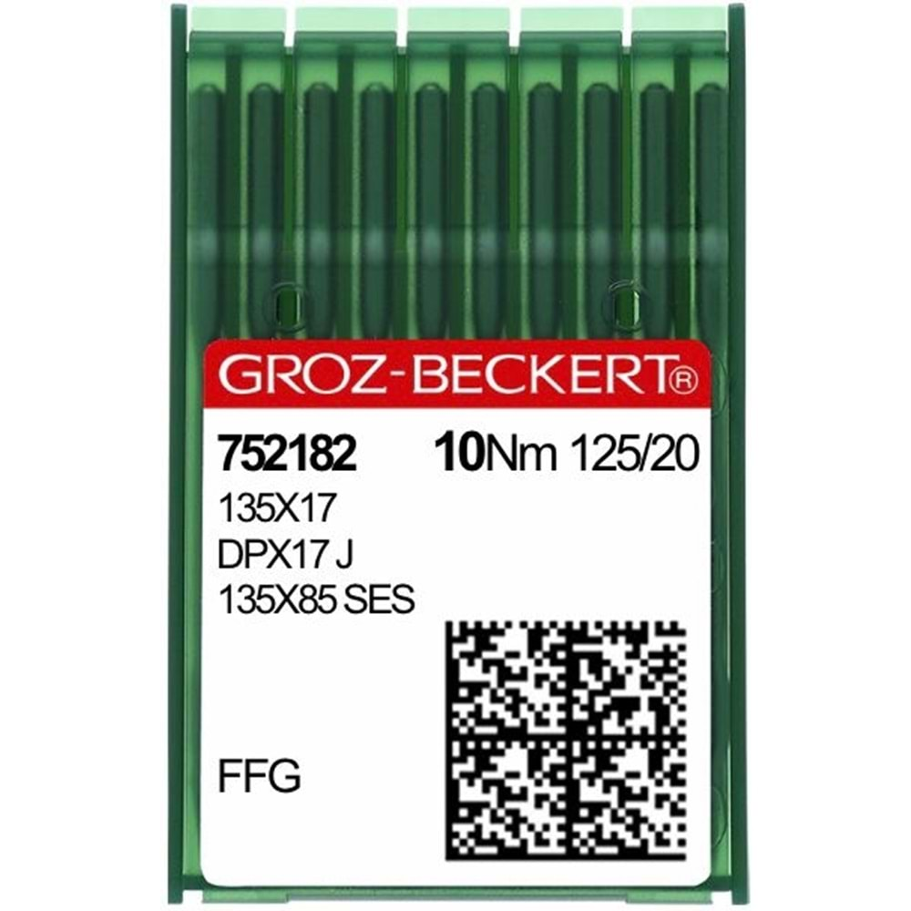 DPX17-120/19, 752182 Punteriz, İlik ve Düğme Makinesi İğnesi, 135X17, DPX17, Sistem FFG/SES, Made in Germany