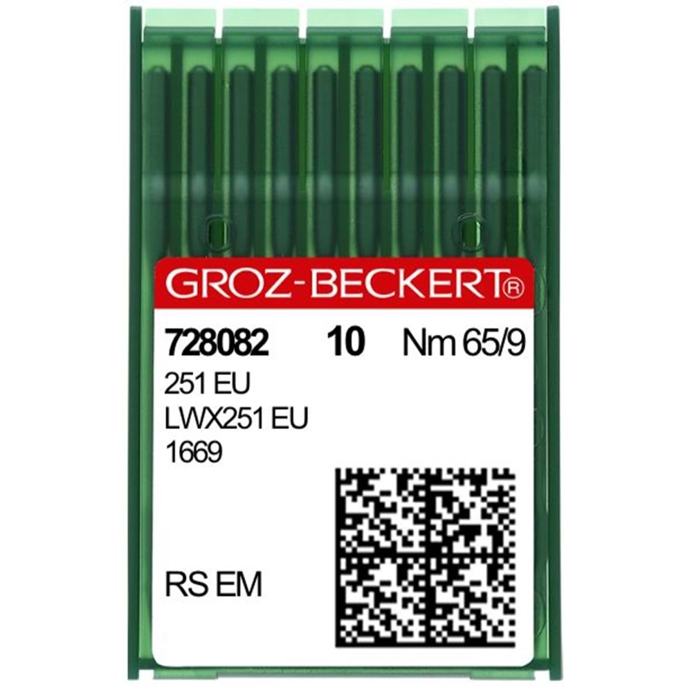 251 EU-65/09, 728082 Etek Baskı Makinesi İğnesi, LWX251 EU