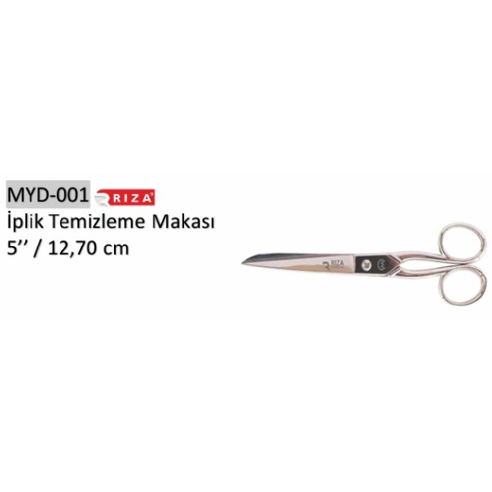 MYD-001 İplik Temizleme Makası 05 Inch 12.70 cm