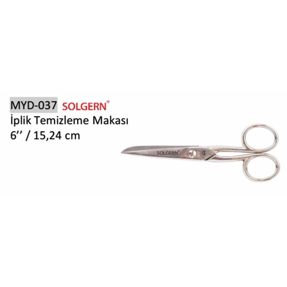 MYD-037 İplik Temizleme Makası 06 Inch 15.24 cm