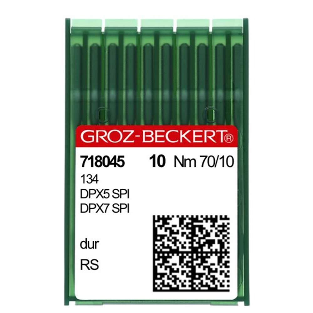 DPX5 SPI-70/10, 718045 Düz Makine Kalın Dip İğne, 134, Dpx5, 135x5, 135x7, Sistem : RS