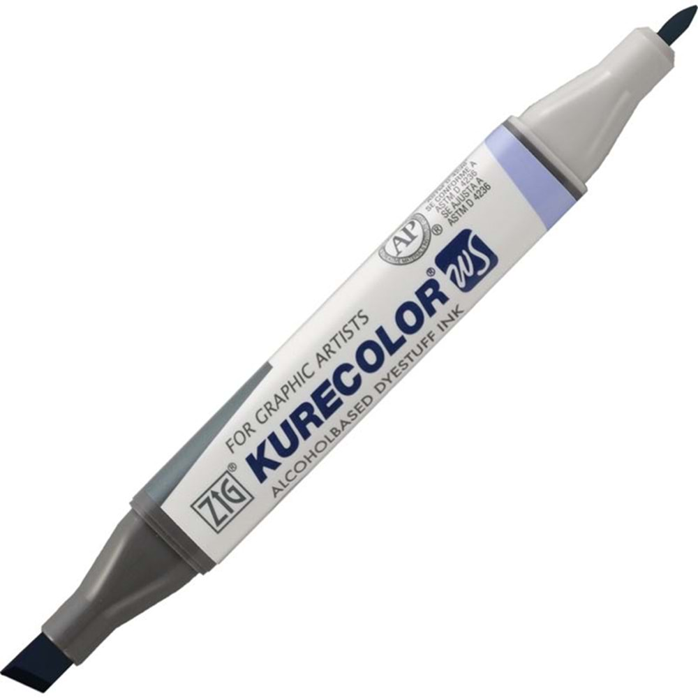 Kumaş Üzeri Rötuş Kalemi, Kurecolor, Twin S, KC-3000 - 832 ( 824 ) Blue Gray