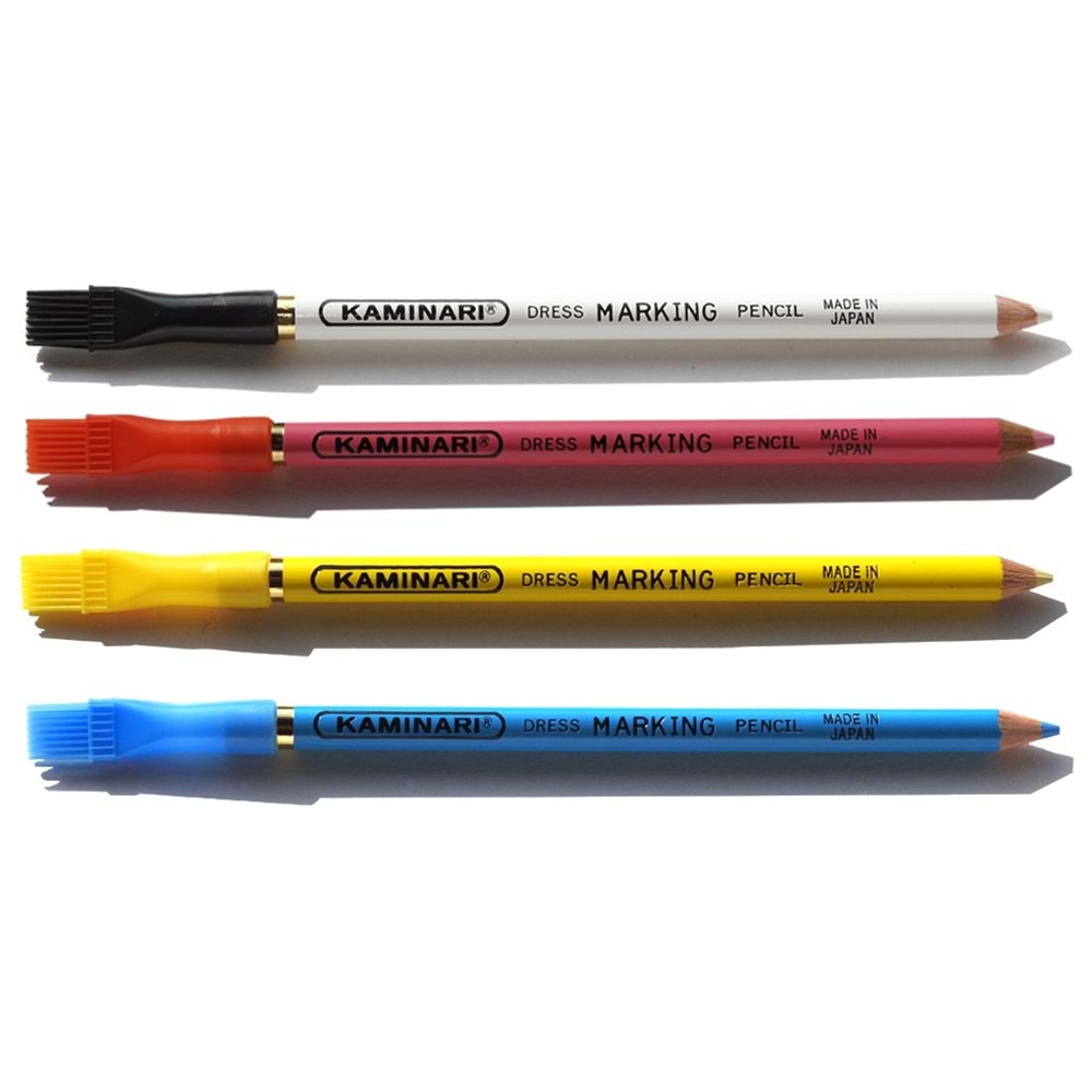 Kumaş İşaretleme Yumuşak ve Fırçalı Kalem, Renk : Pembe, Made in Japan